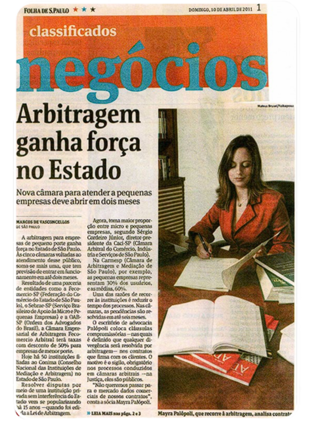 Arbitragem ganha força no Estado